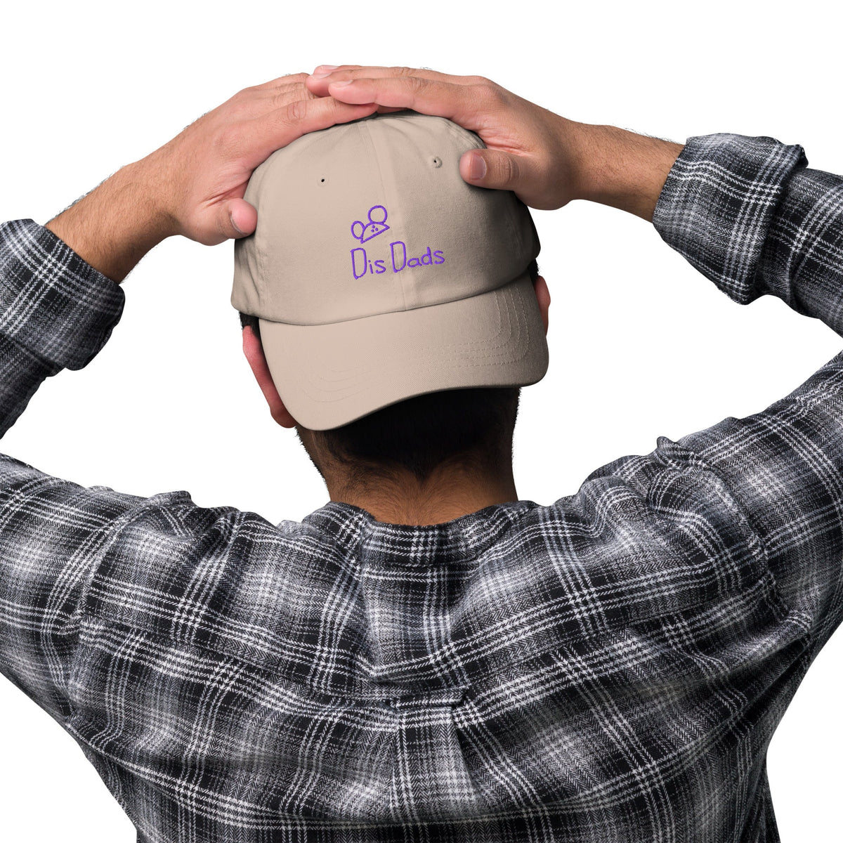 Dis Dads Magic Ears 3D Embroidered Personalized Low Profile Hat Adjustable Strap