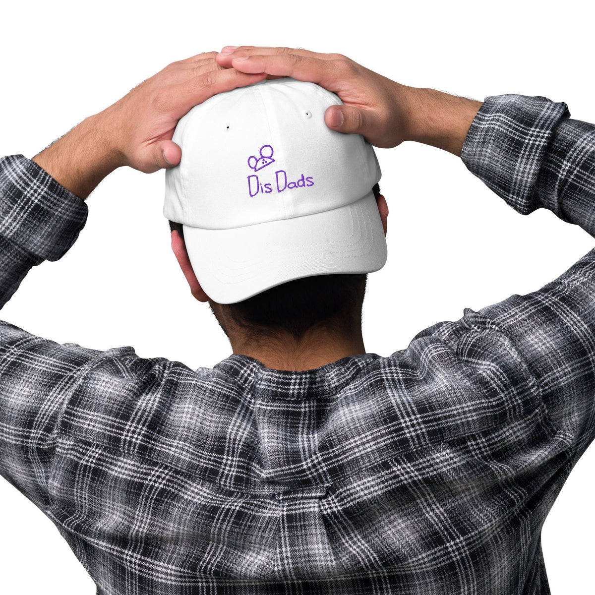 Dis Dads Magic Ears 3D Embroidered Personalized Low Profile Hat Adjustable Strap