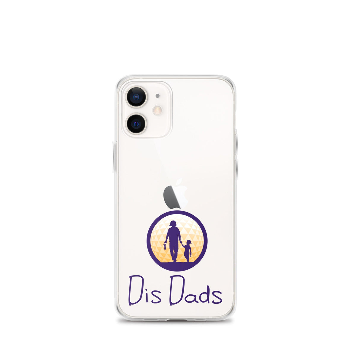 Dis Dads Clear iPhone Case Durable & Sleek
