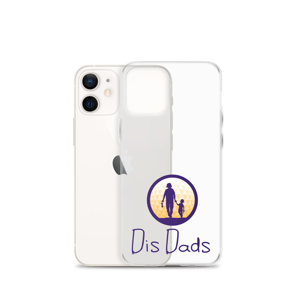 Dis Dads Clear iPhone Case Durable & Sleek