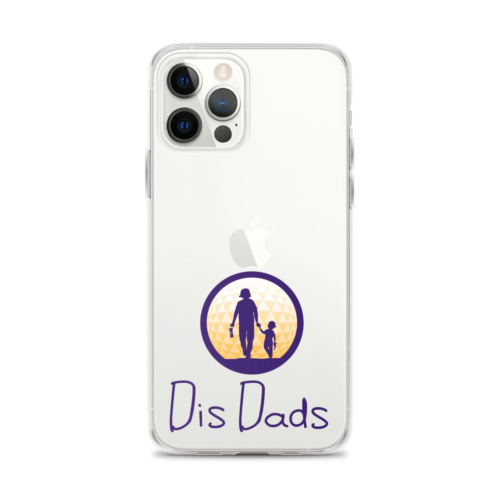 Dis Dads Clear iPhone Case Durable & Sleek