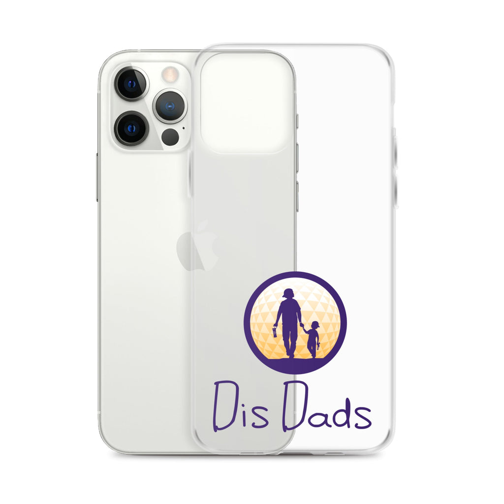 Dis Dads Clear iPhone Case Durable & Sleek
