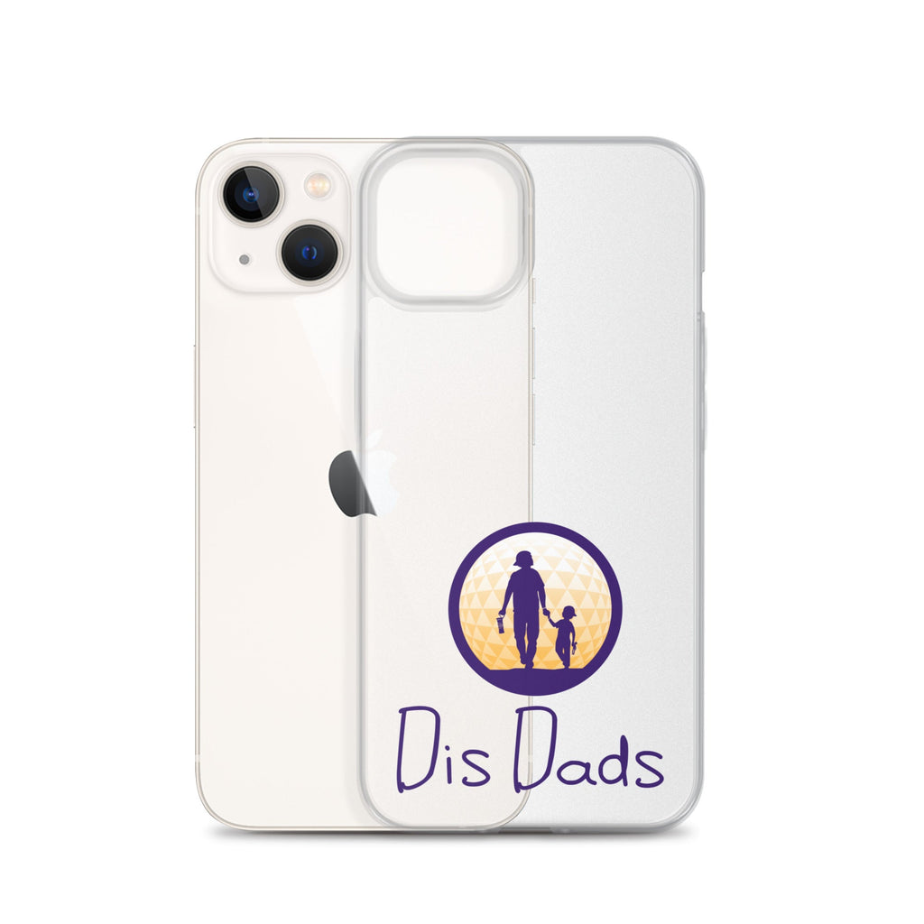 Dis Dads Clear iPhone Case Durable & Sleek