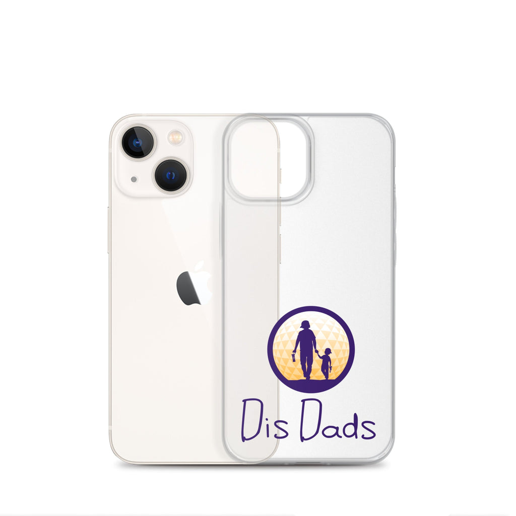 Dis Dads Clear iPhone Case Durable & Sleek