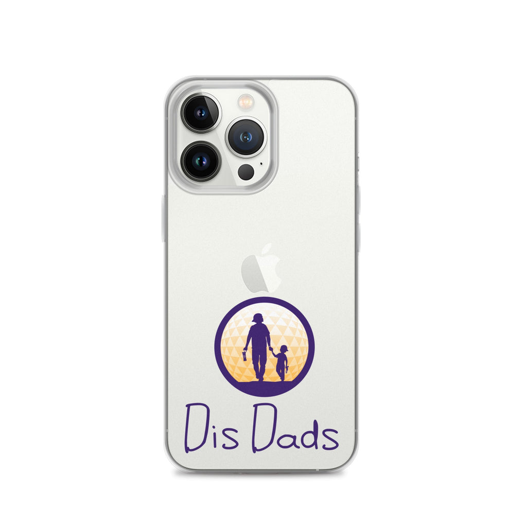 Dis Dads Clear iPhone Case Durable & Sleek