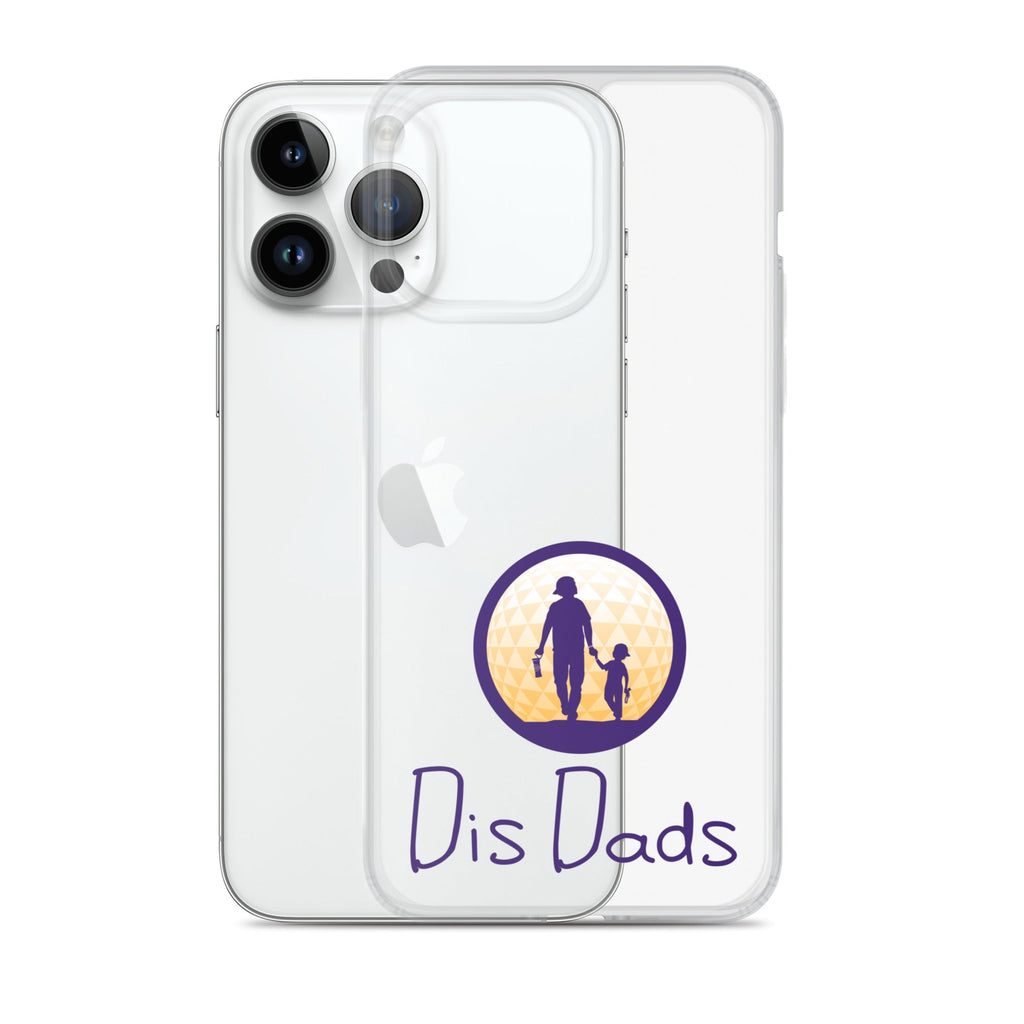 Dis Dads Clear iPhone Case Durable & Sleek