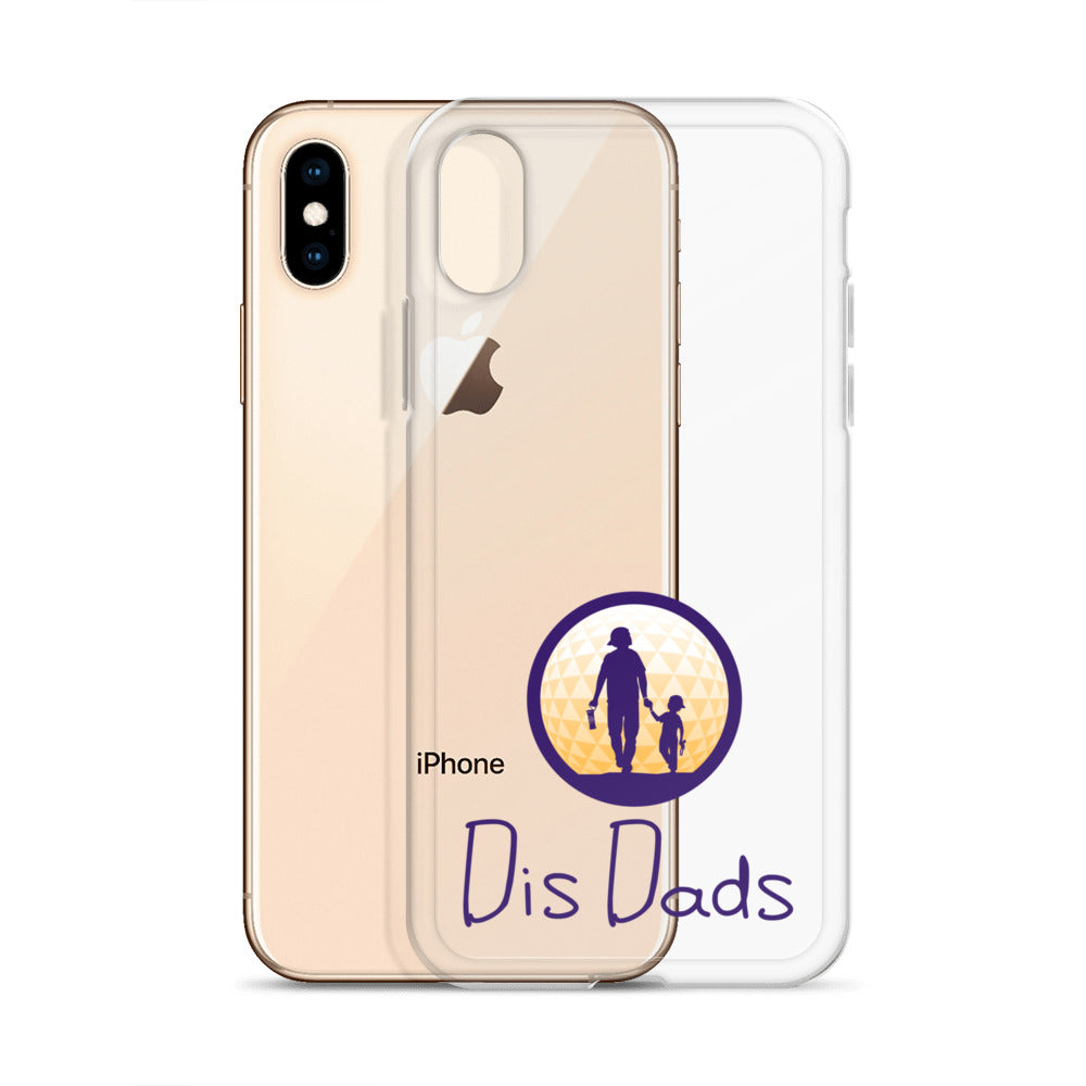 Dis Dads Clear iPhone Case Durable & Sleek