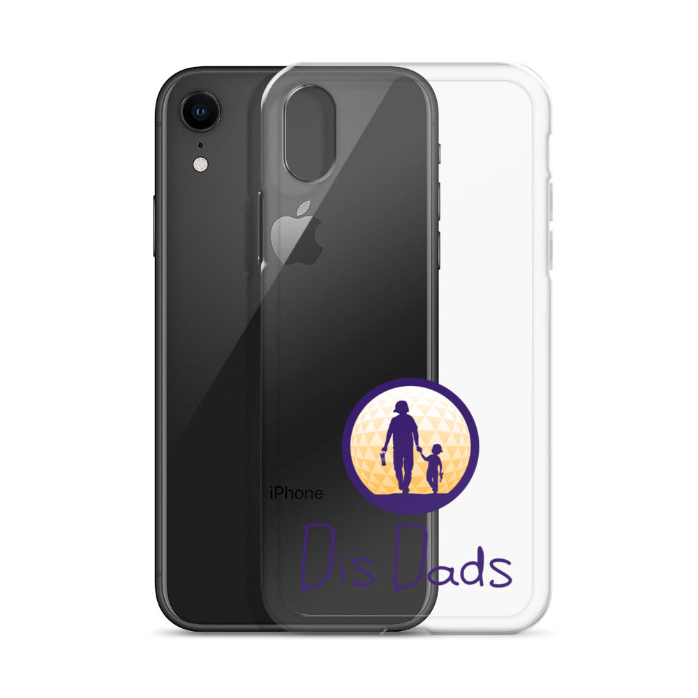 Dis Dads Clear iPhone Case Durable & Sleek