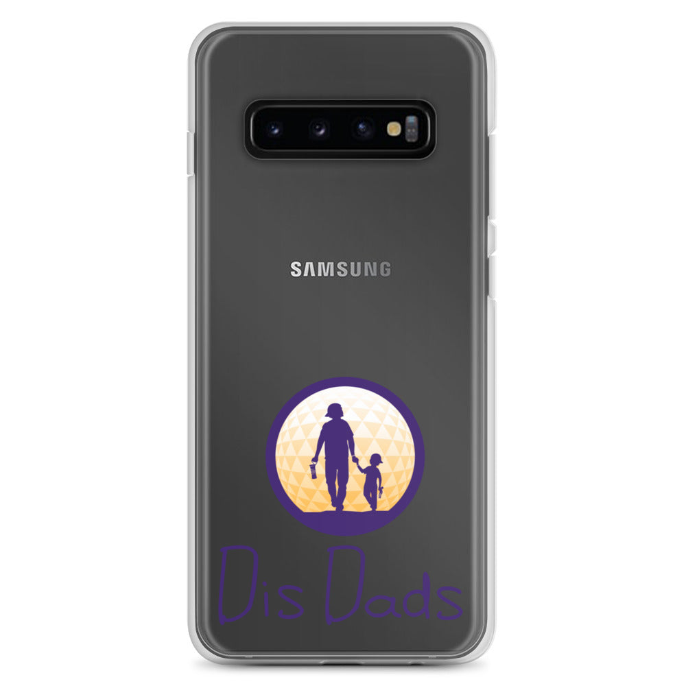 Dis Dads Clear Samsung Case Durable & Sleek