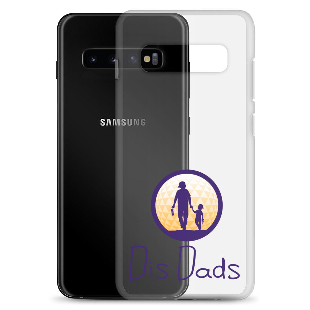 Dis Dads Clear Samsung Case Durable & Sleek