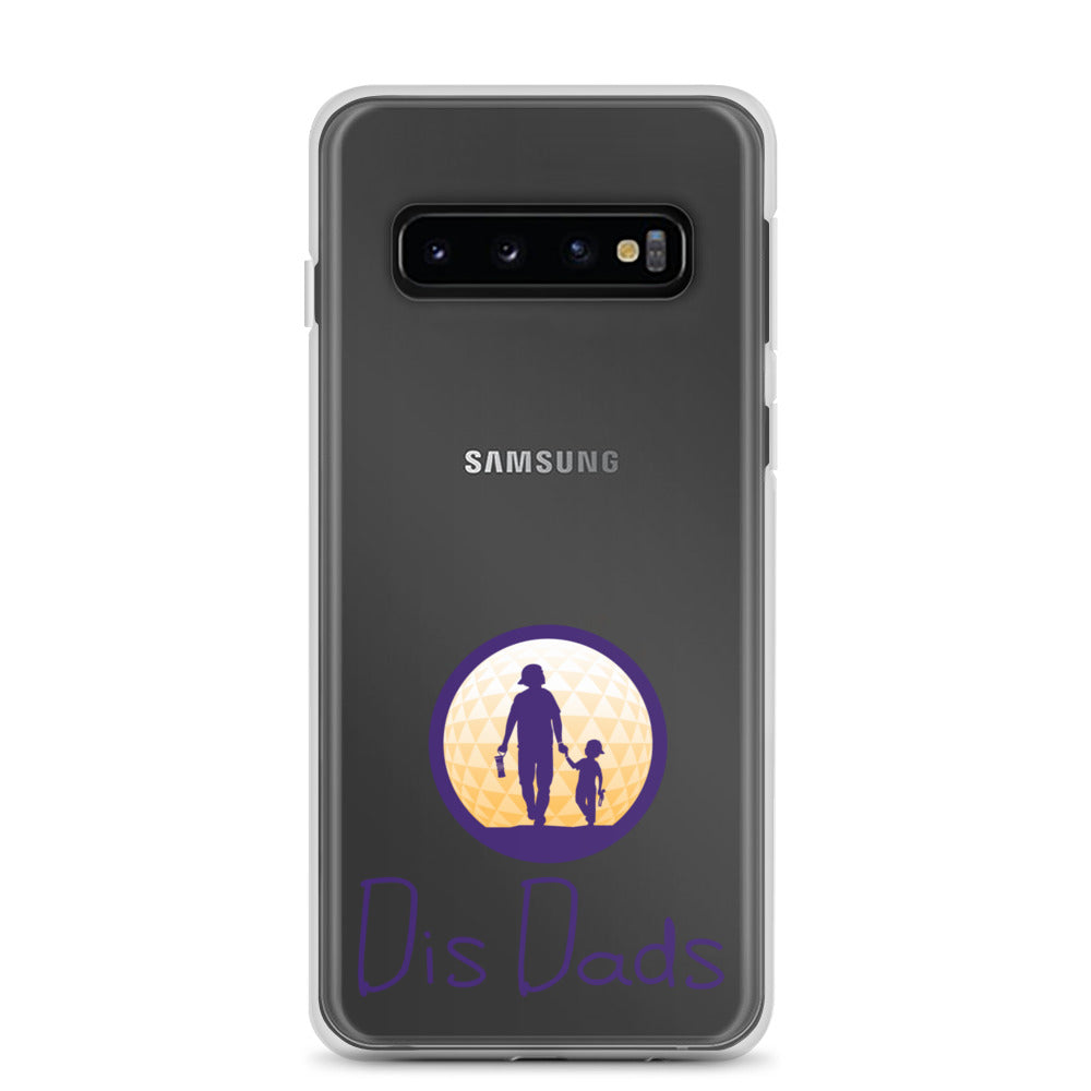 Dis Dads Clear Samsung Case Durable & Sleek