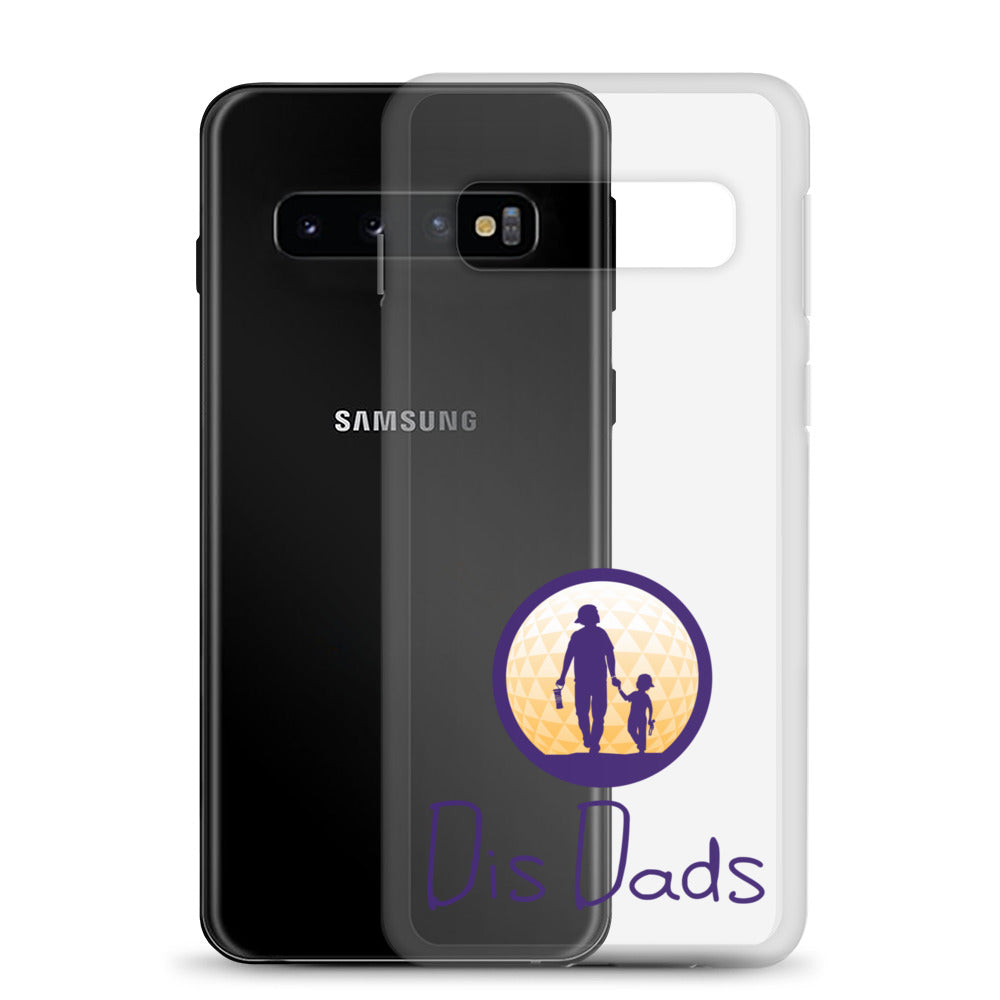 Dis Dads Clear Samsung Case Durable & Sleek
