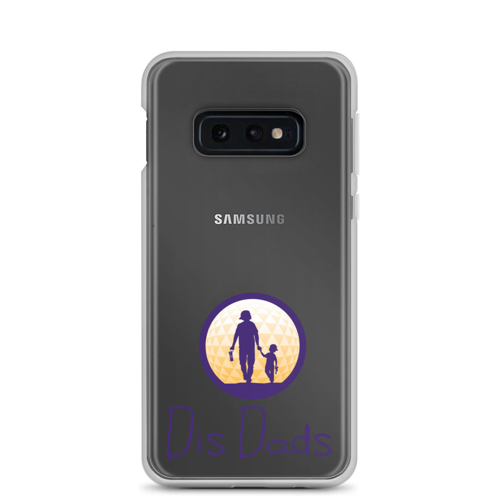Dis Dads Clear Samsung Case Durable & Sleek