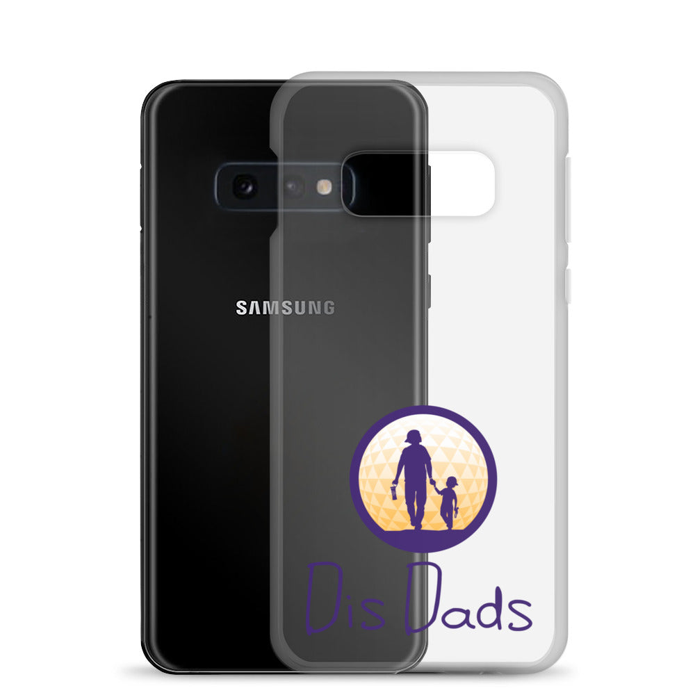 Dis Dads Clear Samsung Case Durable & Sleek