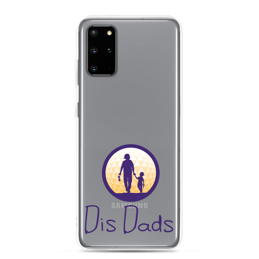 Dis Dads Clear Samsung Case Durable & Sleek