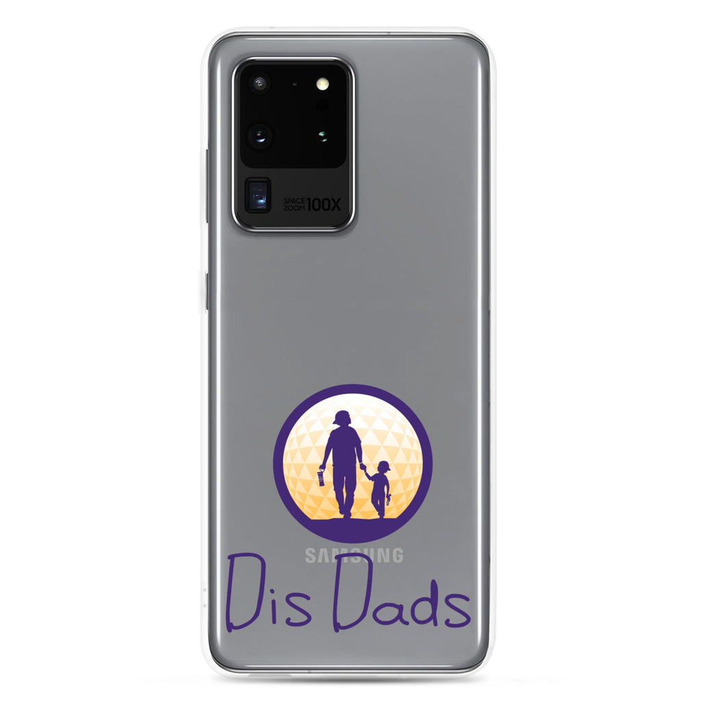 Dis Dads Clear Samsung Case Durable & Sleek