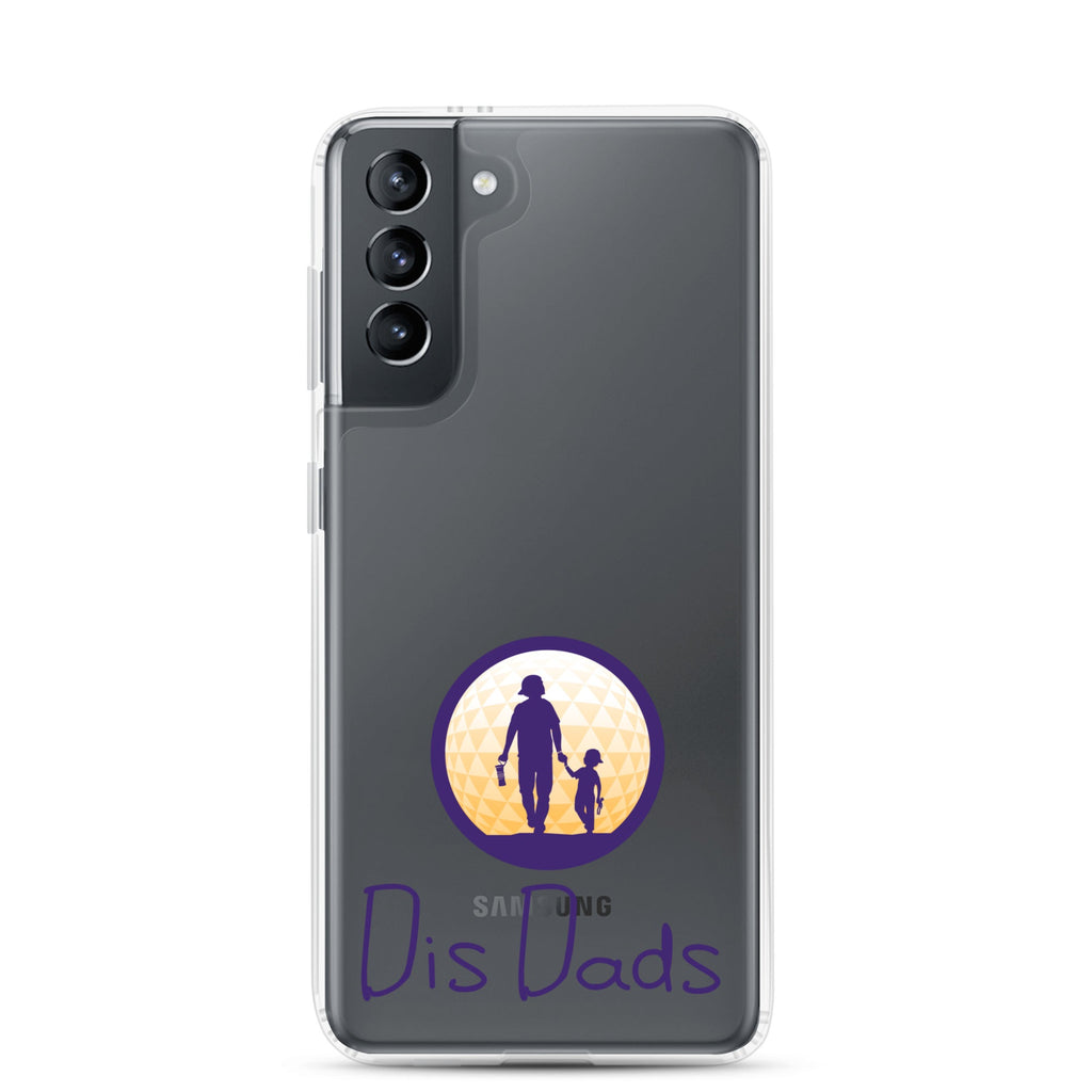 Dis Dads Clear Samsung Case Durable & Sleek
