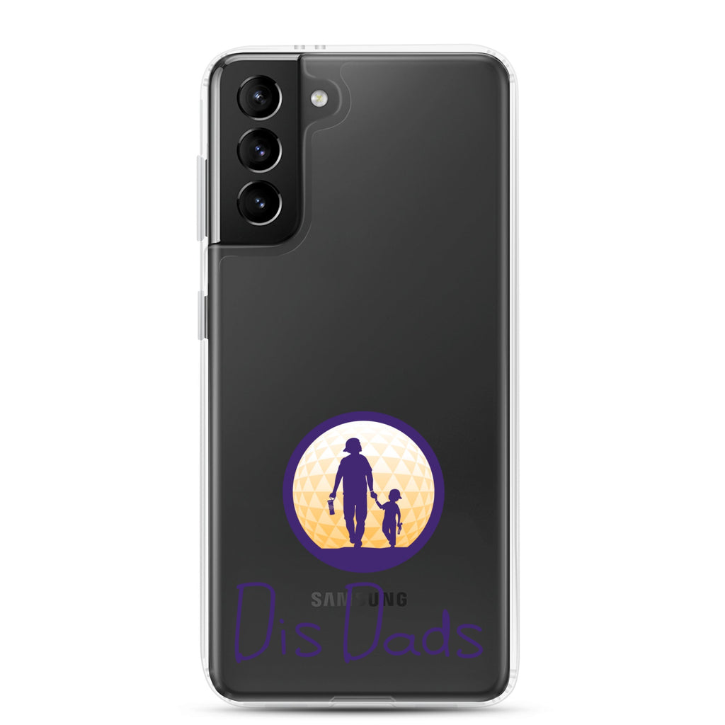 Dis Dads Clear Samsung Case Durable & Sleek
