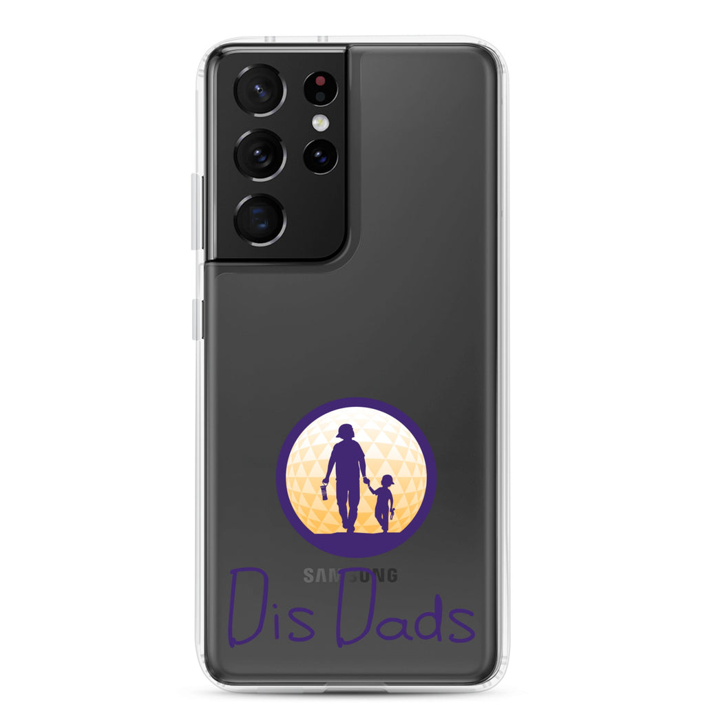 Dis Dads Clear Samsung Case Durable & Sleek
