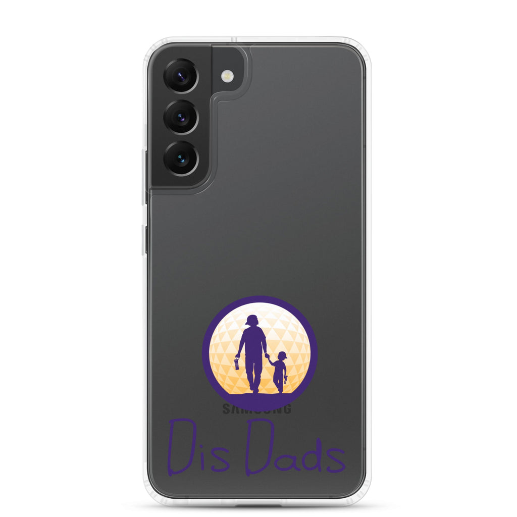 Dis Dads Clear Samsung Case Durable & Sleek