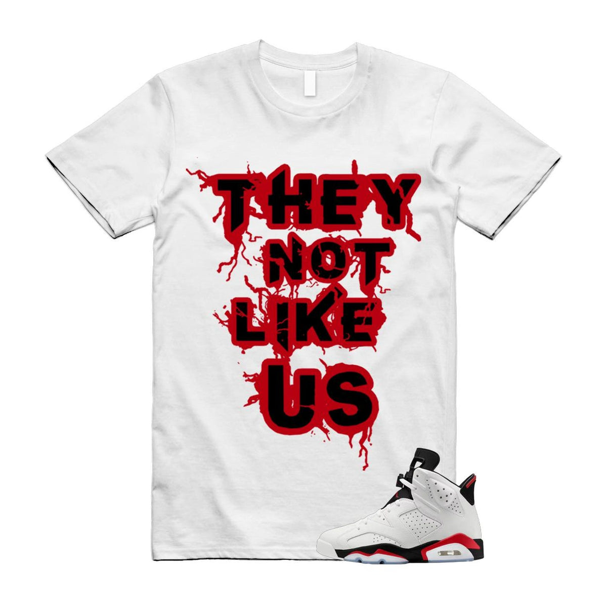 6 Fire Red Summit White Black Shirt To Match Us T-Shirt 2025 product image 1