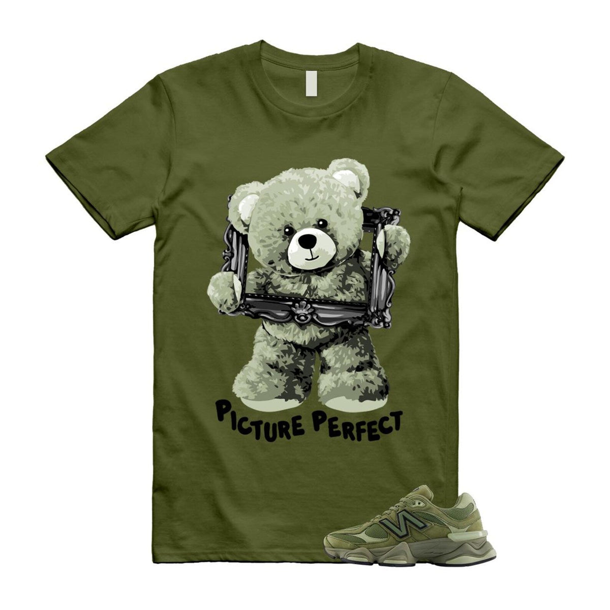 New Balance 9060 Dark Olivine Green Olive Shirt To Match product image 1