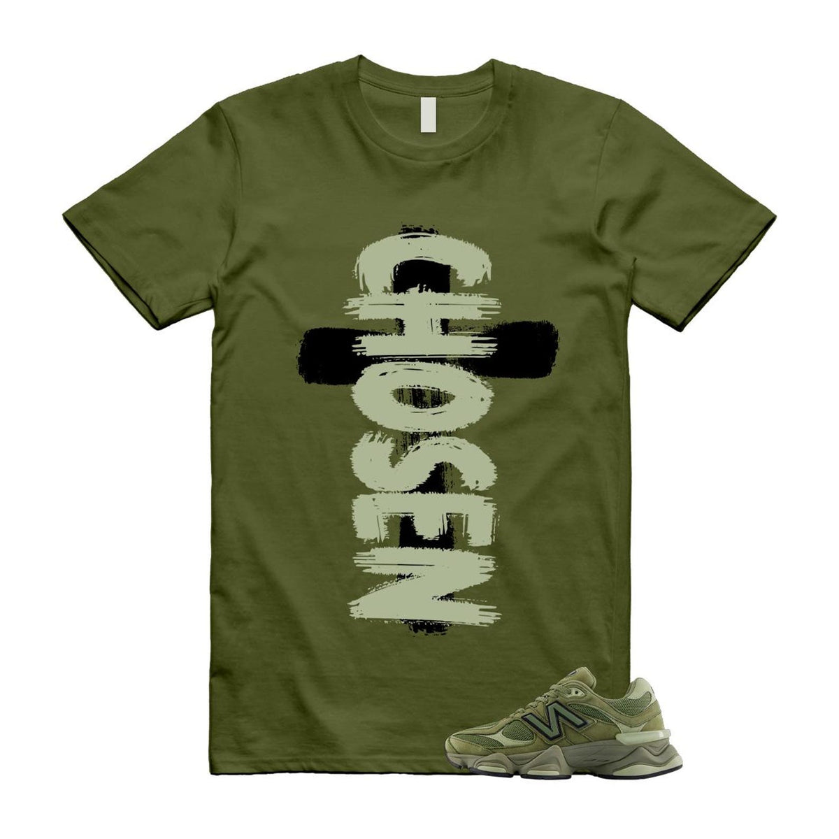 New Balance 9060 Dark Olivine Green Olive Shirt To Match product image 1