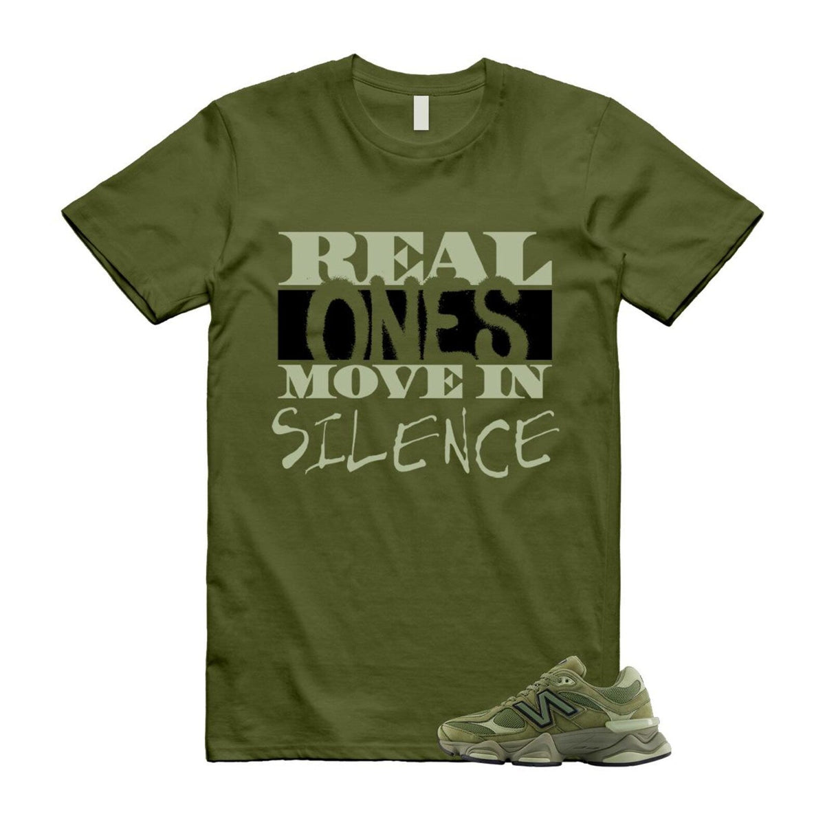 New Balance 9060 Dark Olivine Green Olive Shirt To Match product image 1
