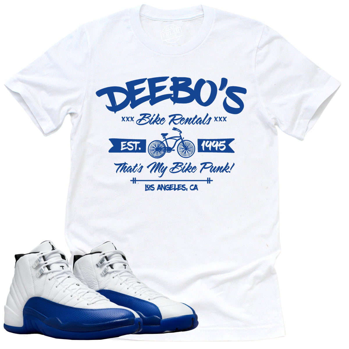 12 Retro Blueberry T Shirt To Match Deebo's Bike T-Shirt product image 1