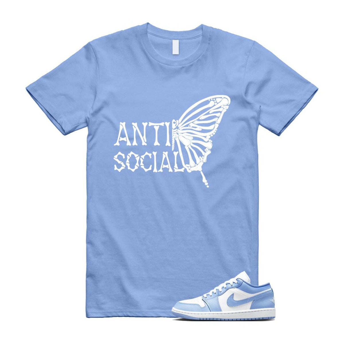 1 Low White Aluminum Shirt To Match Anti Social Butterfly product image 1