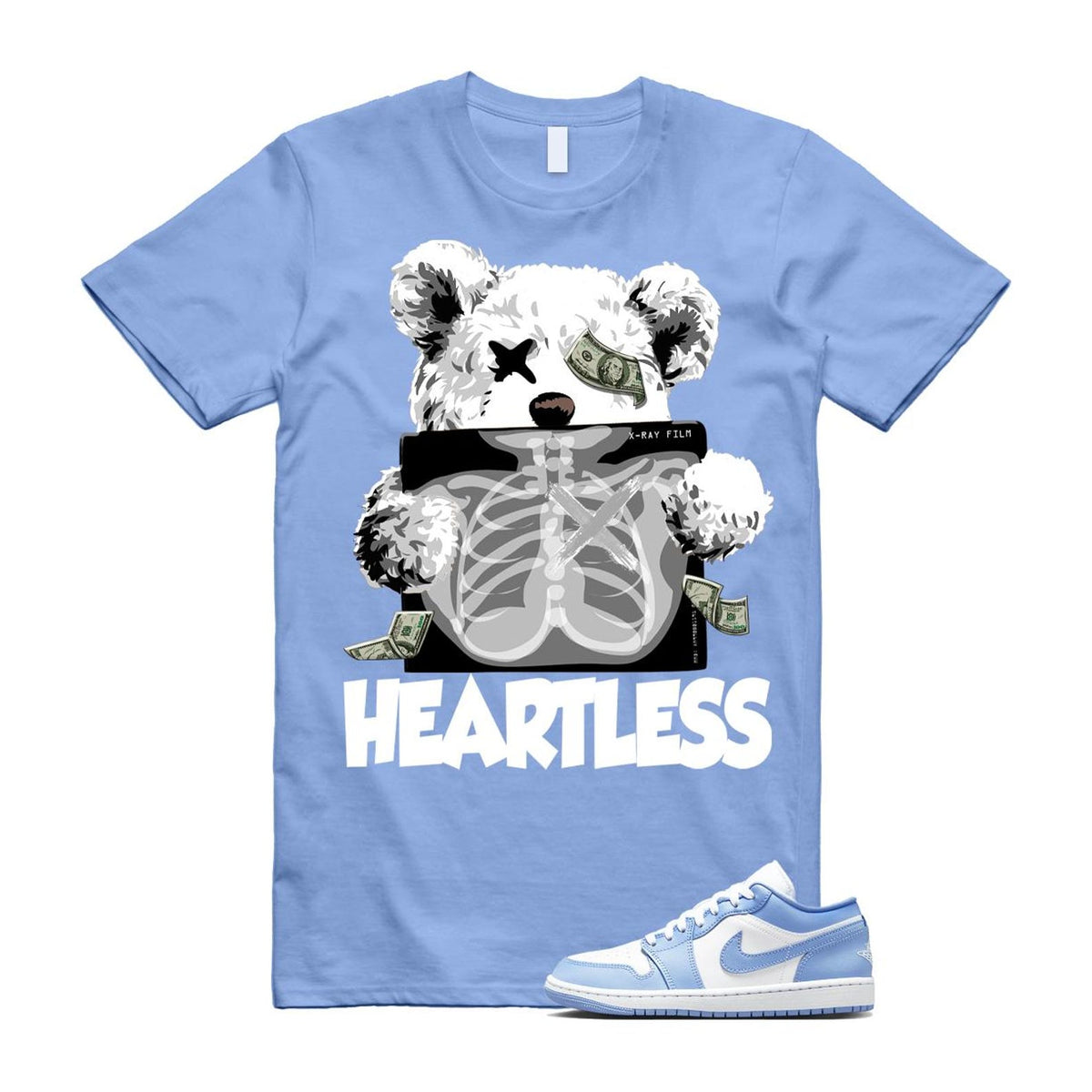 1 Low White Aluminum Shirt To Match Heart T-Shirt 2025 product image 1