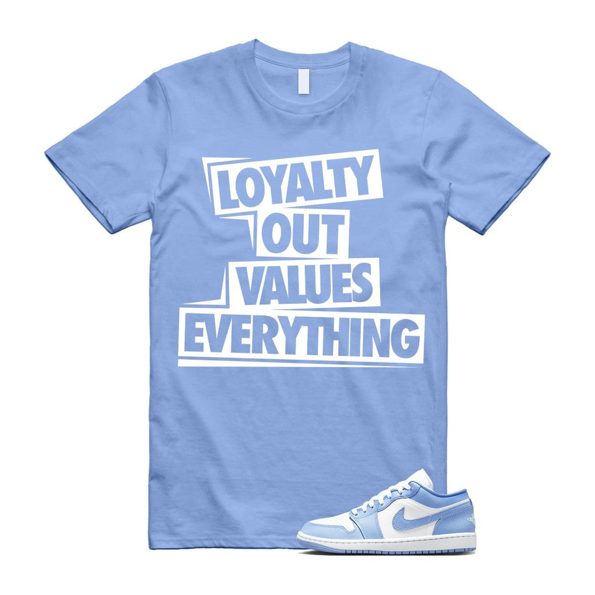 1 Low White Aluminum Shirt To Match Love T-Shirt 2025 product image 1