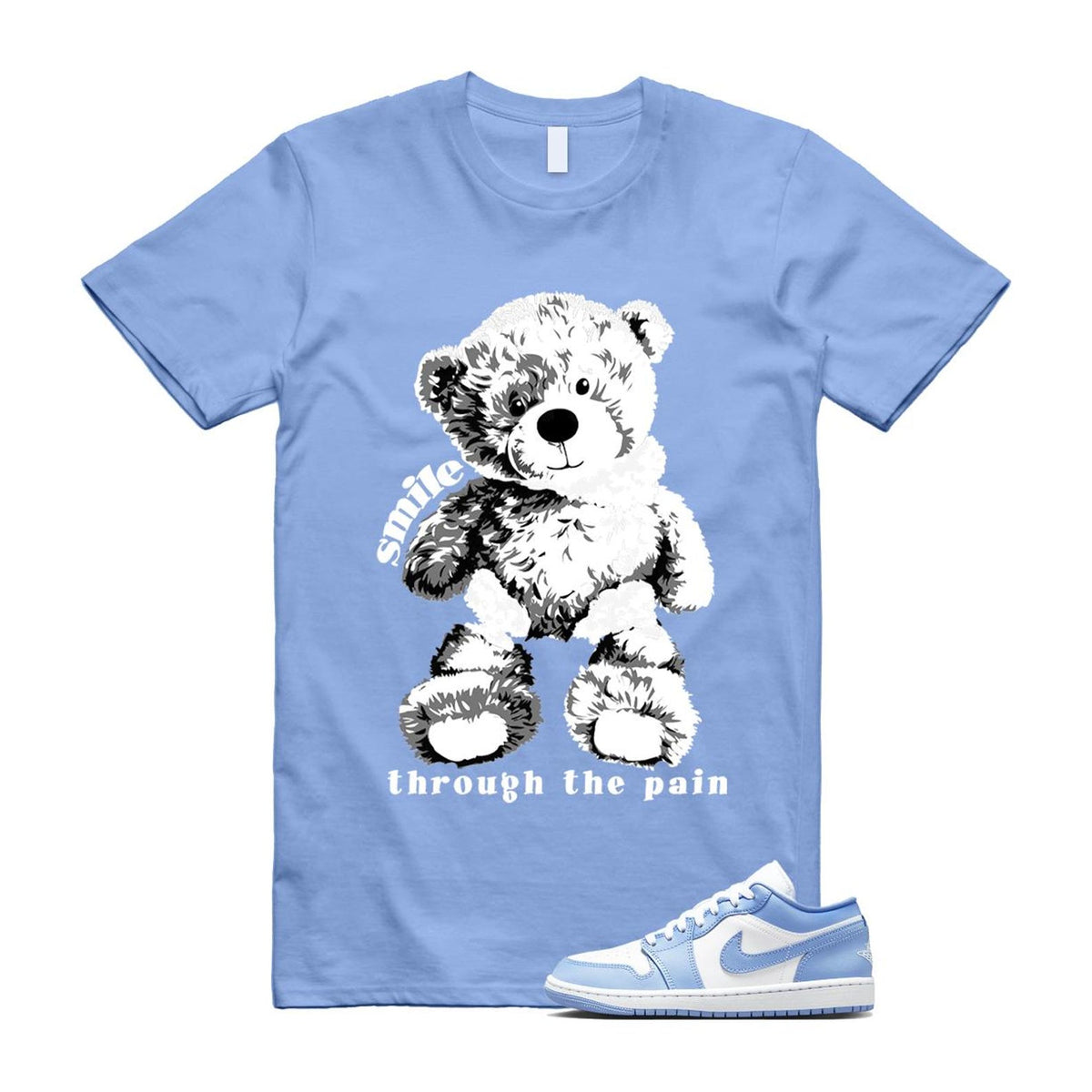 1 Low White Aluminum Shirt To Match Smile T-Shirt 2025 product image 1