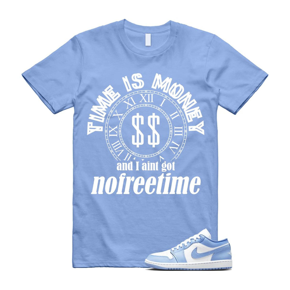 1 Low White Aluminum Shirt To Match Free Time T-Shirt 2025 product image 1
