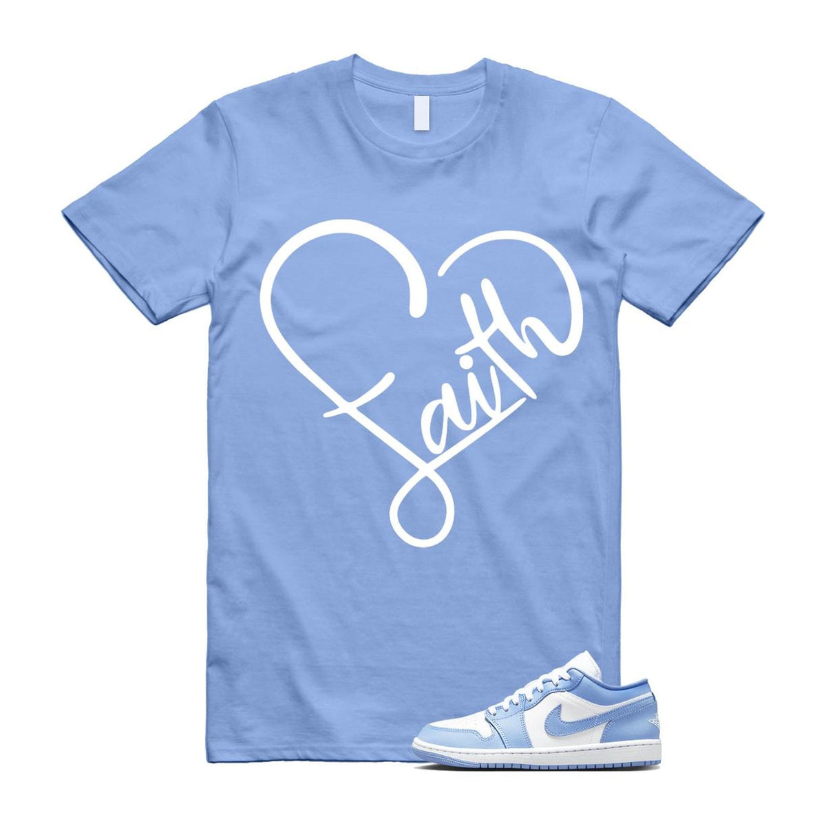 1 Low White Aluminum Shirt To Match Faith T-Shirt 2025 product image 1