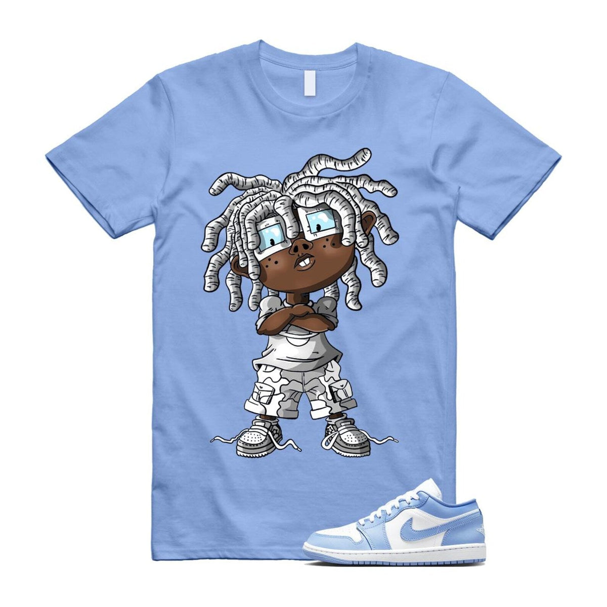 1 Low White Aluminum Shirt To Match Chongo T-Shirt 2025 product image 1