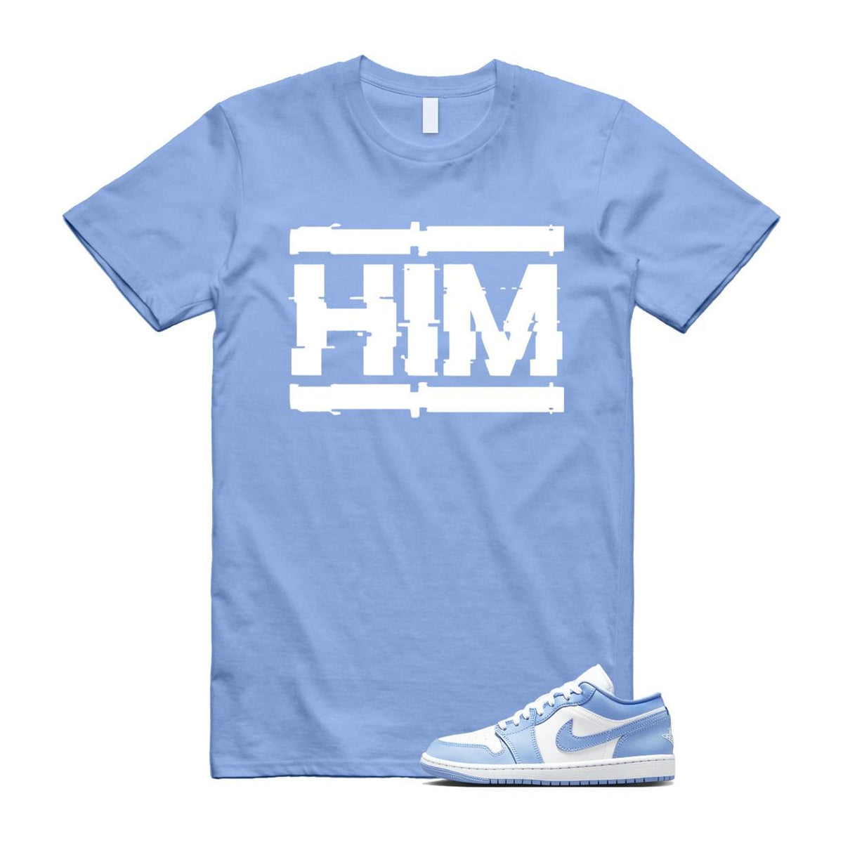1 Low White Aluminum Shirt To Match Him T-Shirt 2025 product image 1