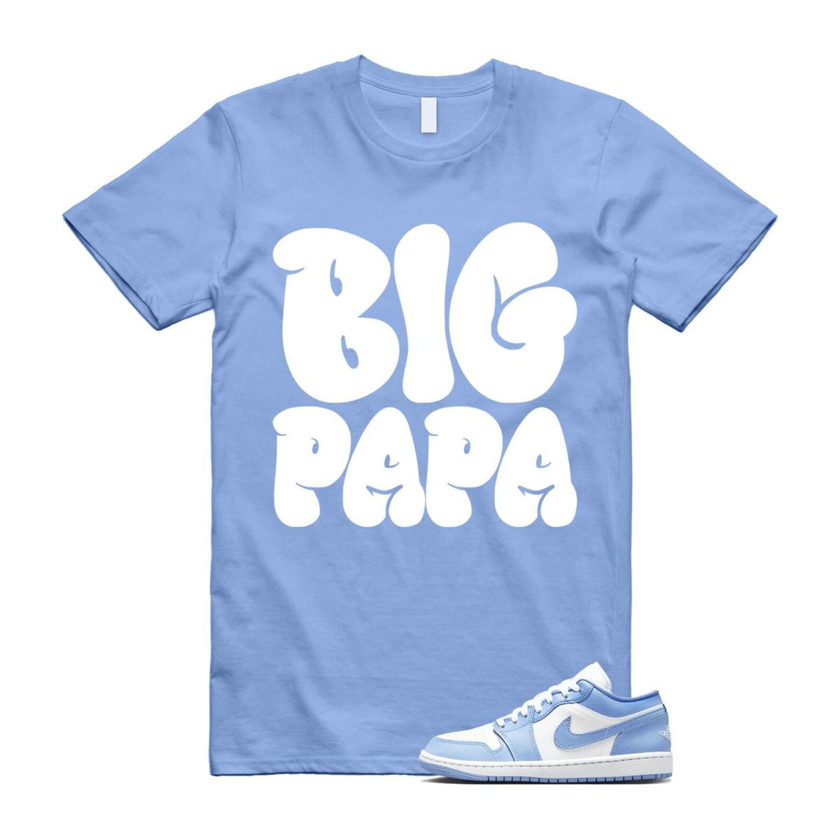 1 Low White Aluminum Shirt To Match Big Papa T-Shirt 2025 product image 1