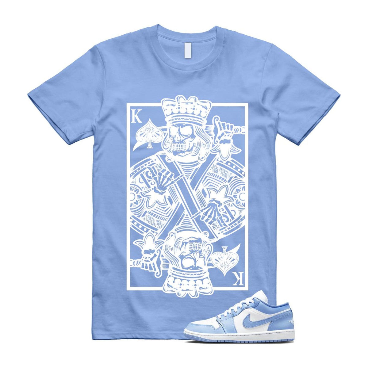 1 Low White Aluminum Shirt To Match King Card T-Shirt 2025 product image 1