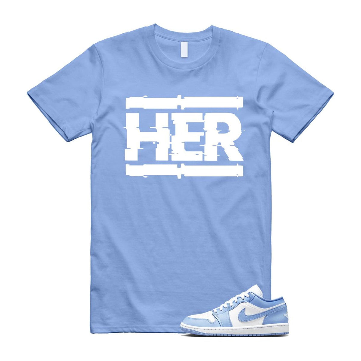 1 Low White Aluminum Shirt To Match Her T-Shirt 2025 product image 1
