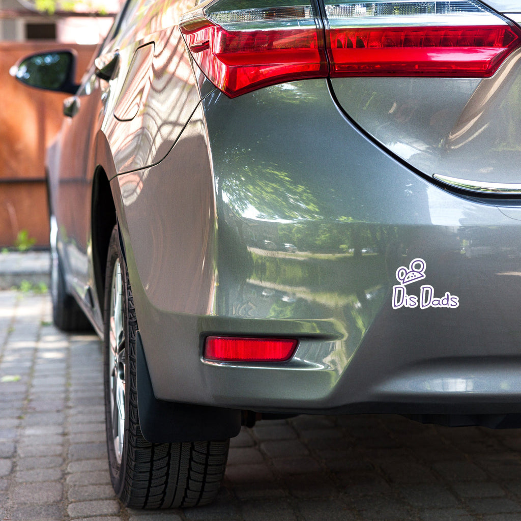 Dis Dads Magic Ears Bubble Free Stickers High Opacity Vinyl
