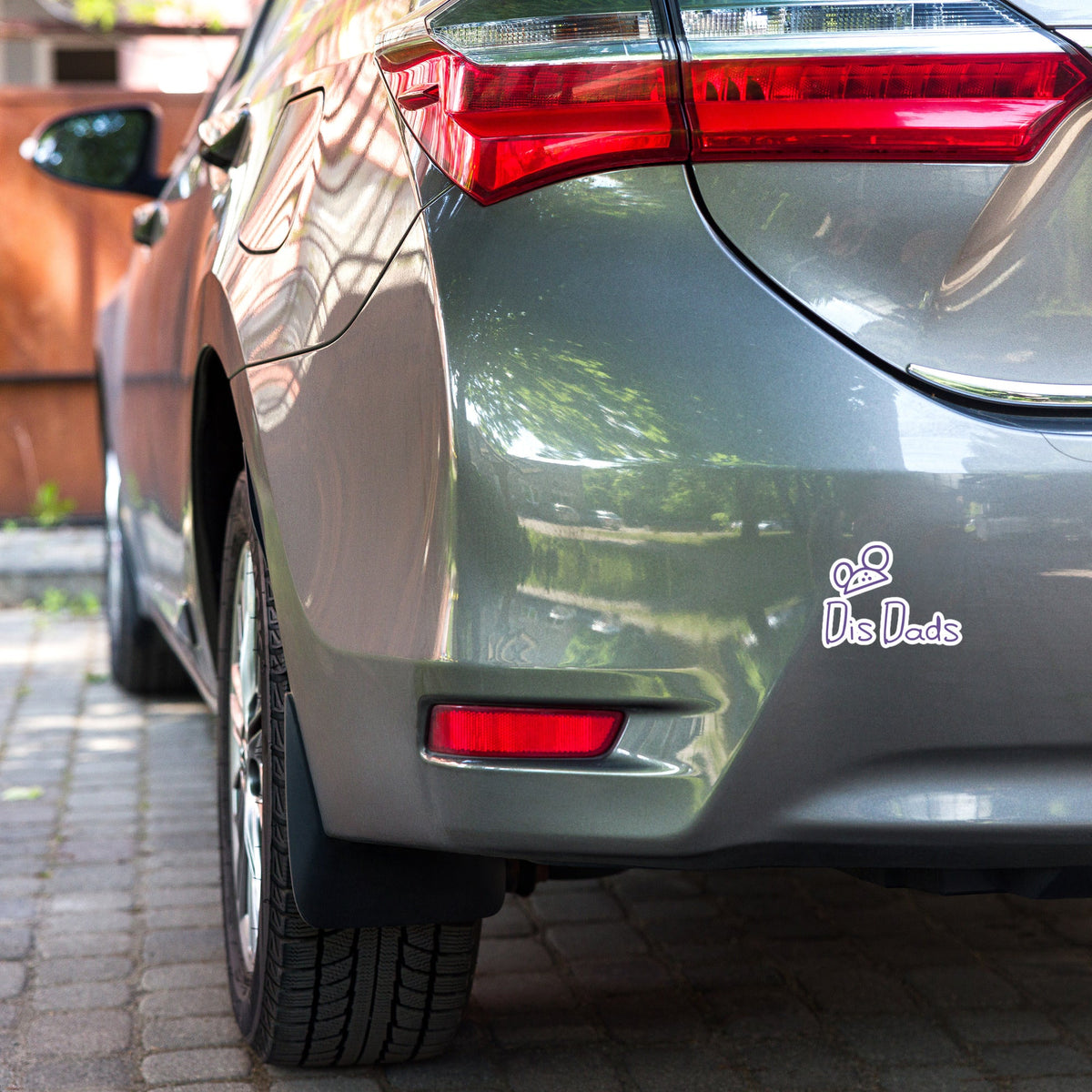 Dis Dads Magic Ears Bubble Free Stickers High Opacity Vinyl