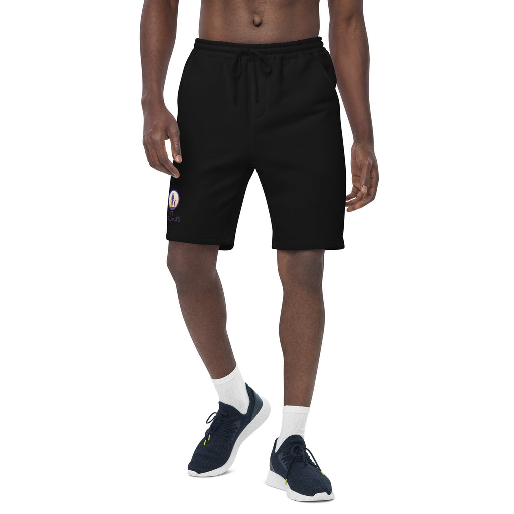 Dis Dads Men’s Fleece Shorts Soft & Comfy for Lounging or Outings