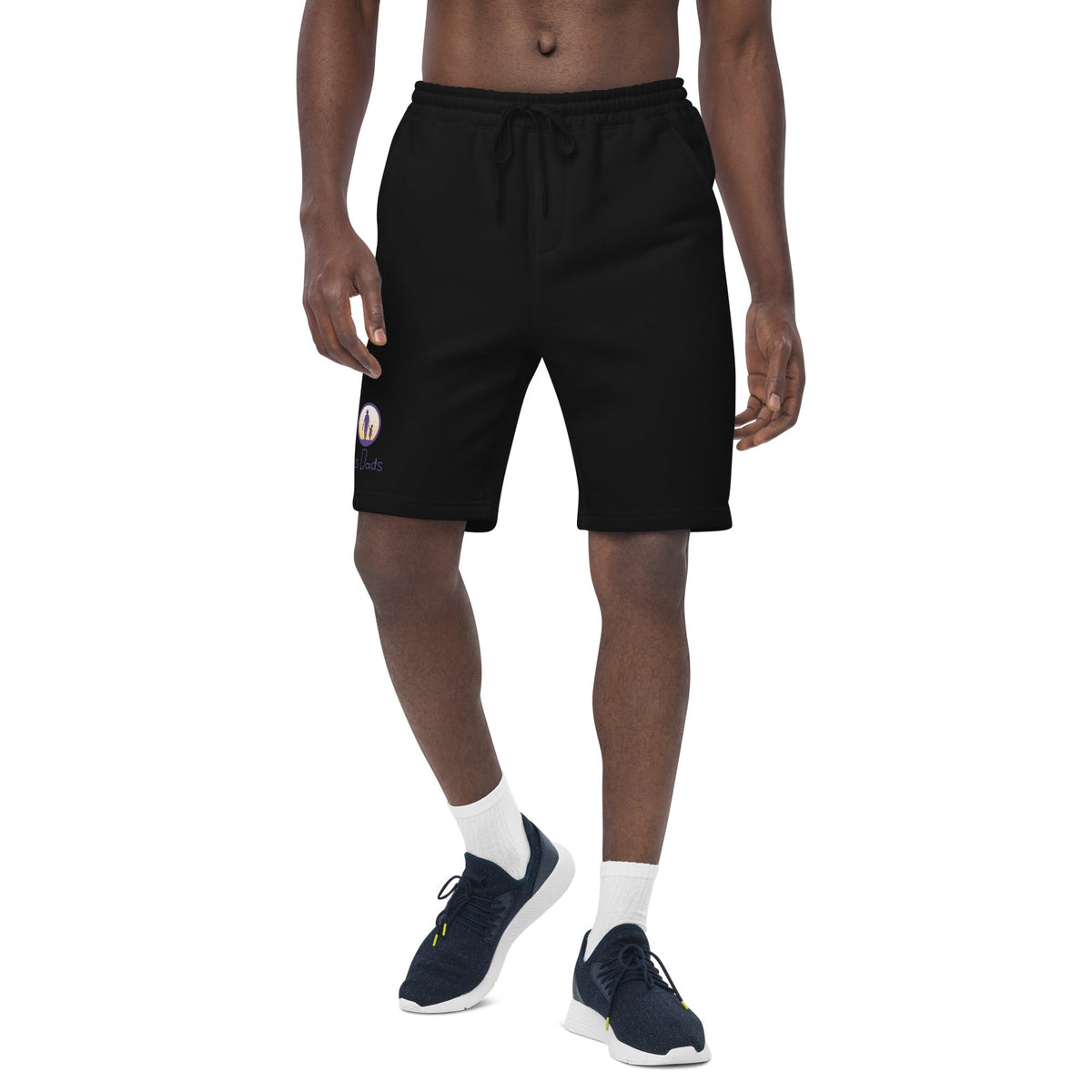 Dis Dads Men’s Fleece Shorts Soft & Comfy for Lounging or Outings