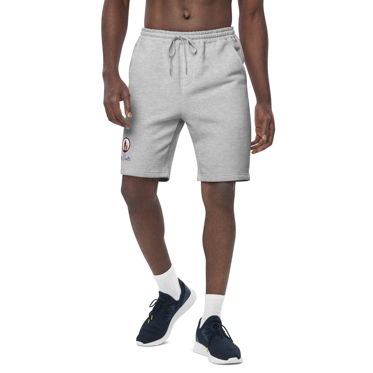 Dis Dads Men’s Fleece Shorts Soft & Comfy for Lounging or Outings