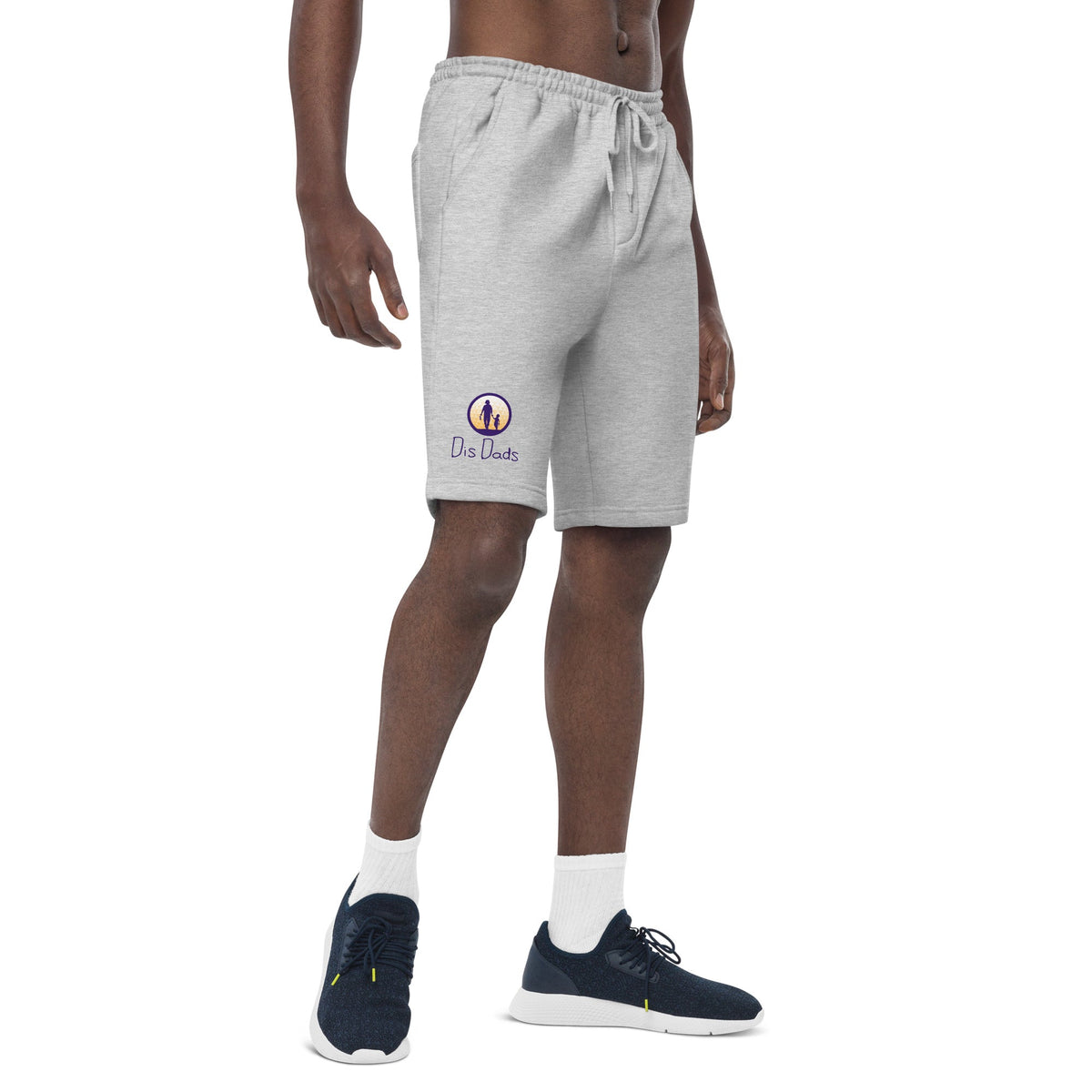 Dis Dads Men’s Fleece Shorts Soft & Comfy for Lounging or Outings