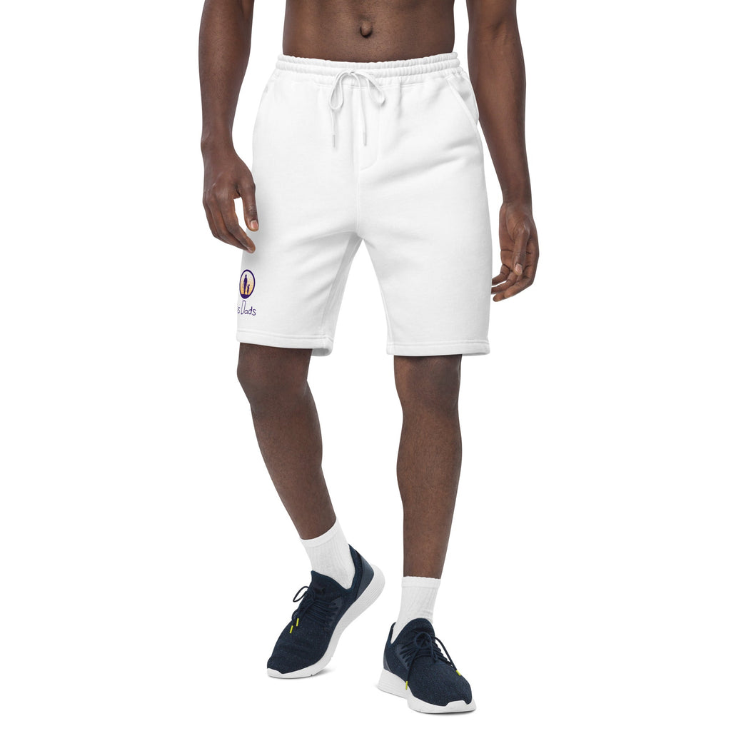 Dis Dads Men’s Fleece Shorts Soft & Comfy for Lounging or Outings