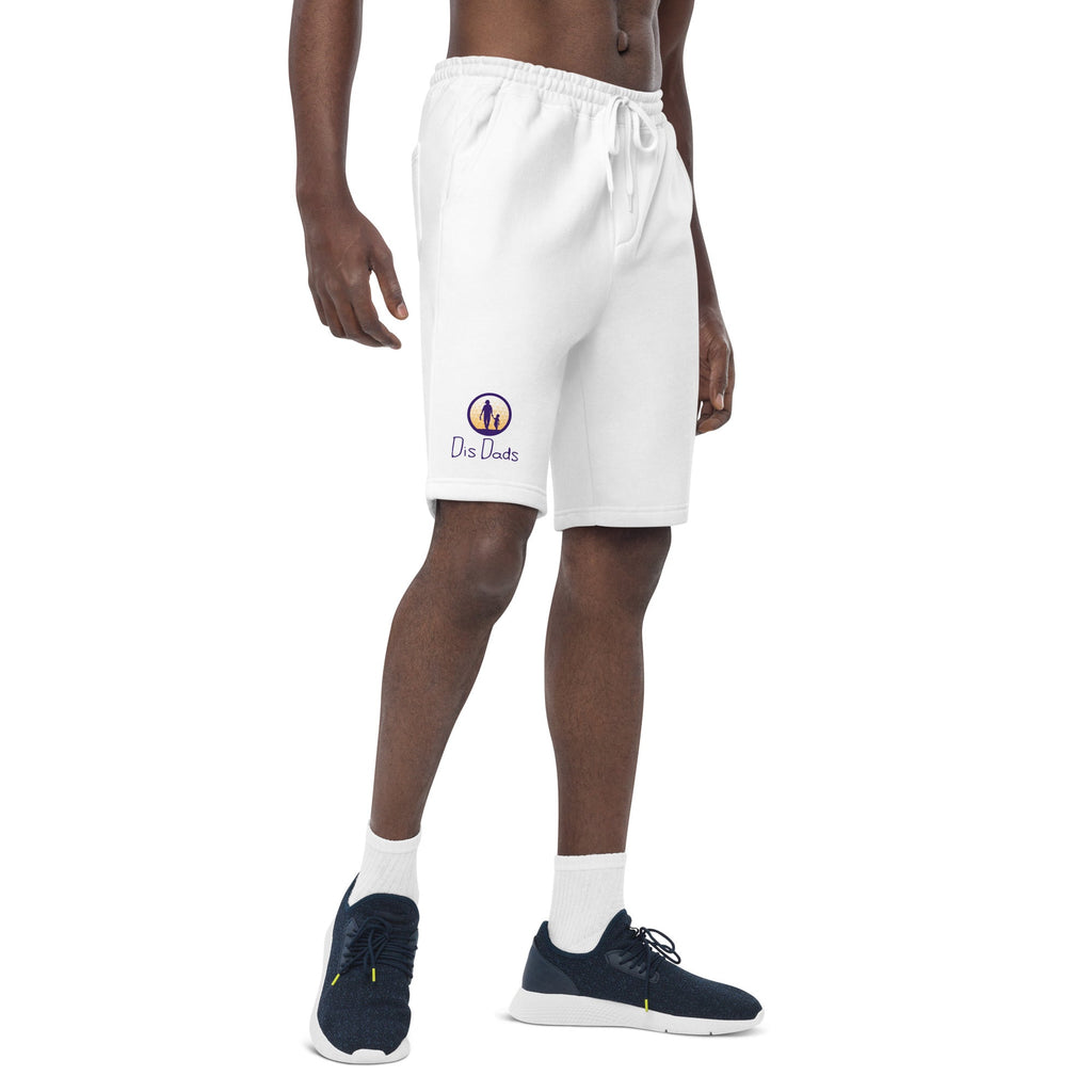 Dis Dads Men’s Fleece Shorts Soft & Comfy for Lounging or Outings