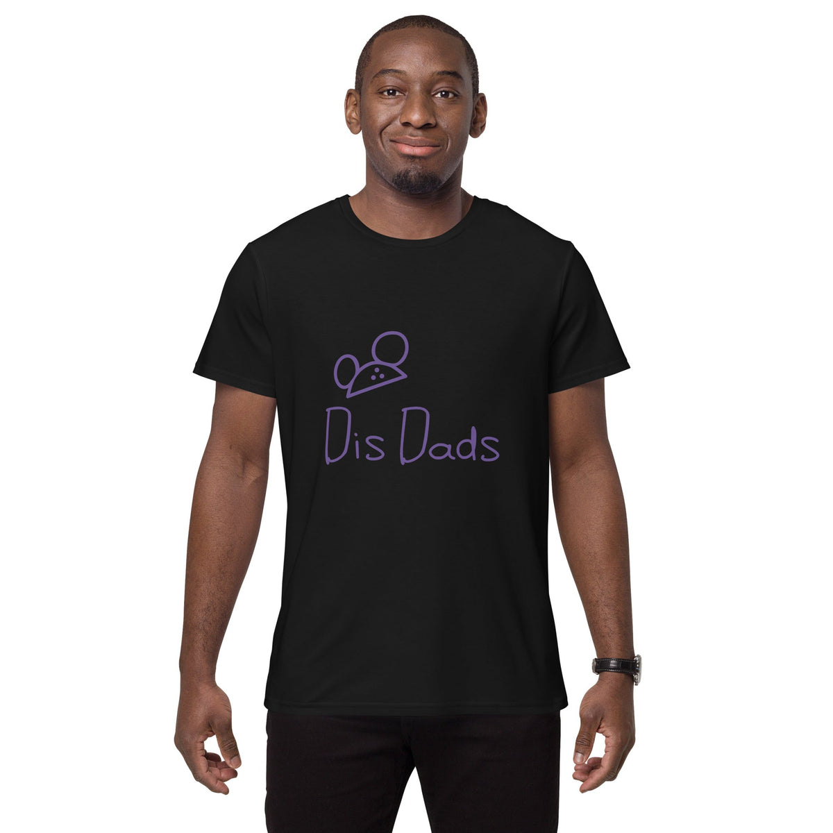 Dis Dads Magic Ears Men's Premium Cotton T Shirt