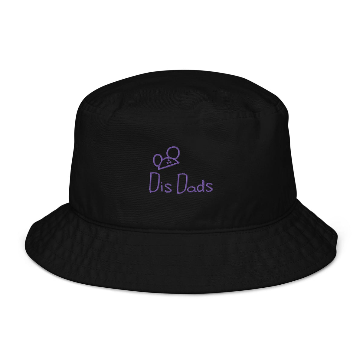 Dis Dads Organic Bucket Hat 100% Cotton Twill